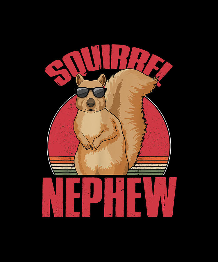 Cool Drawing - Squirrel NEPHEW Squeak Chestnut by ThePassionShop