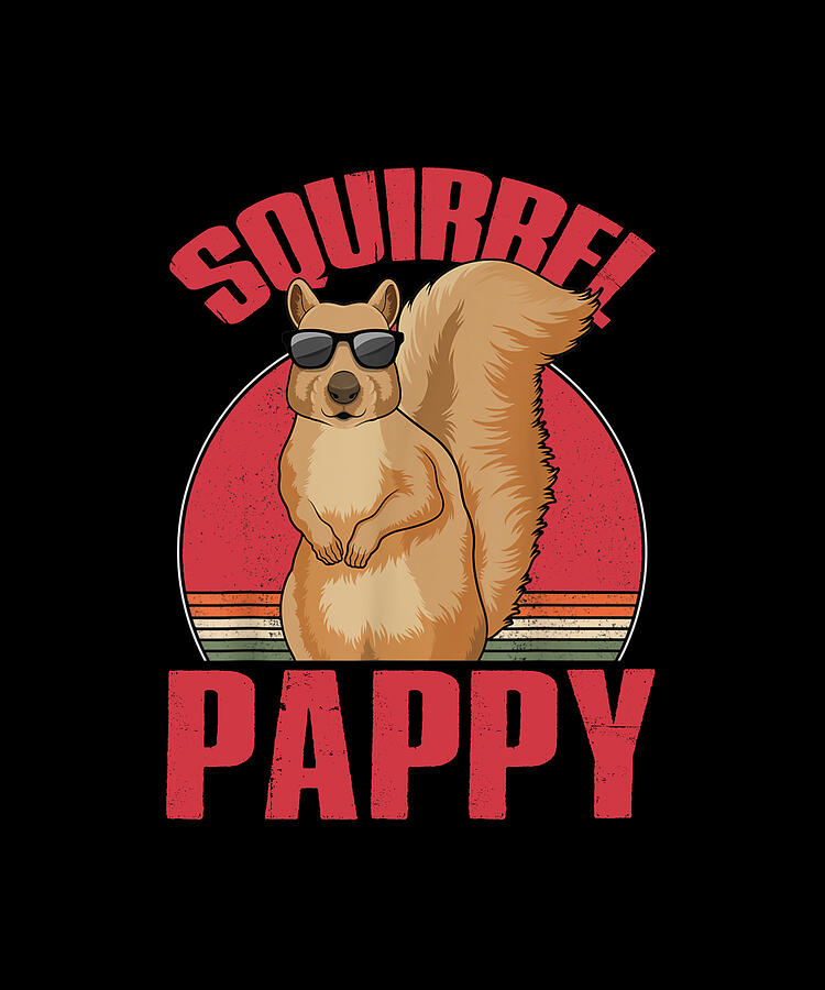 Cool Drawing - Squirrel PAPPY Squeak Chestnut by ThePassionShop