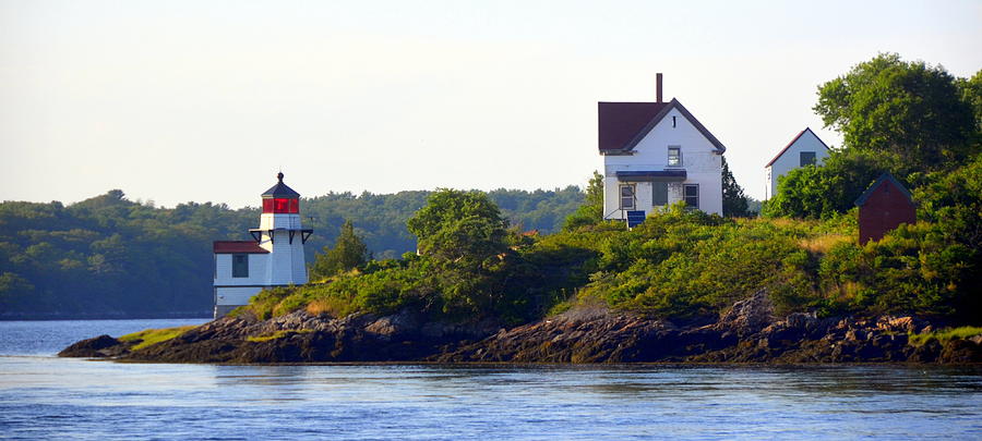 Squirrel Point Lighthouse Photograph by Carla Parris