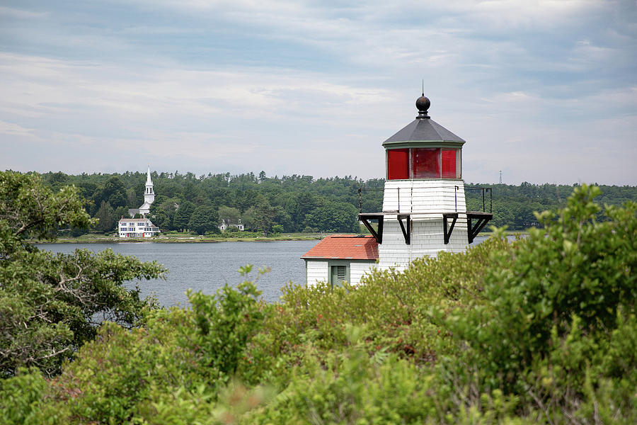 Squirrel Point Lighthouse Photograph by Denise Kopko