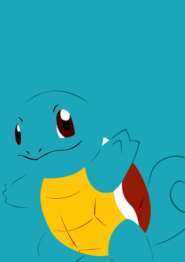 Squirtle Poster Squirtle Print Squirtle Art Pokemon Print Pokemon ...