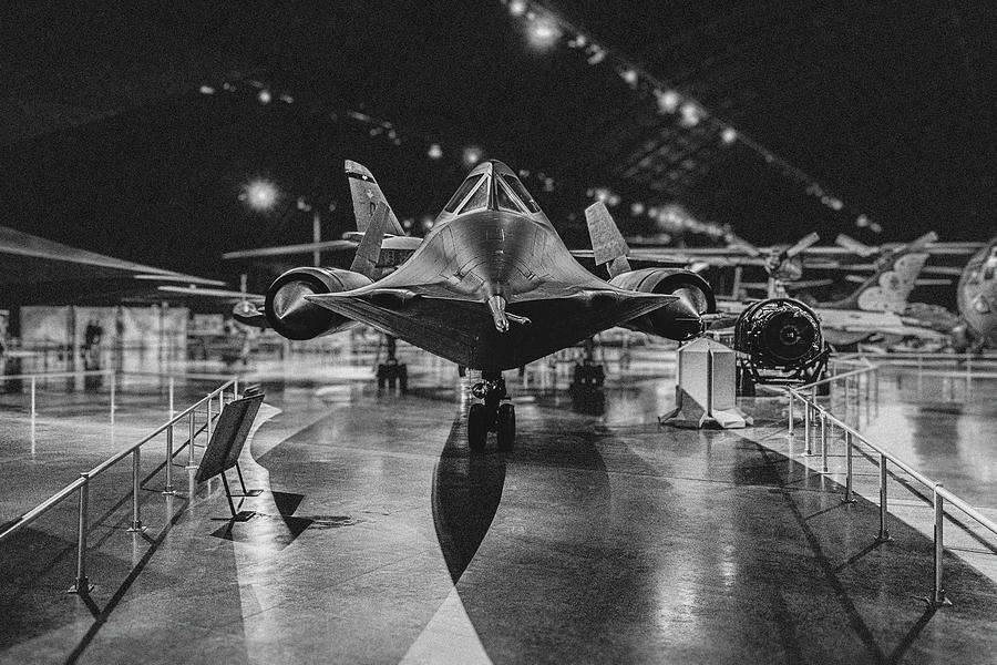 SR-71 Blackbird At The Dayton Air Force Museum Photograph by Dave Morgan