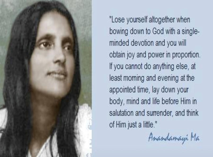 Sri Anandamayi Ma Quote Poster 70s Painting by Walker Cook | Fine Art ...