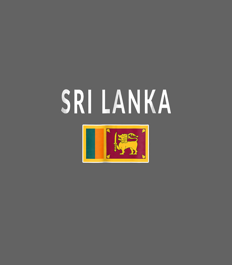 Sri Lanka Sinhalese Flag souvenir Colombo Digital Art by Andikr Kyrae