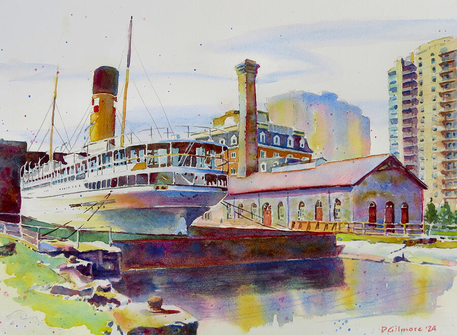 SS Keewatin From the Stern Painting by David Gilmore SS Keewatin From the Stern Painting by David Gilmore