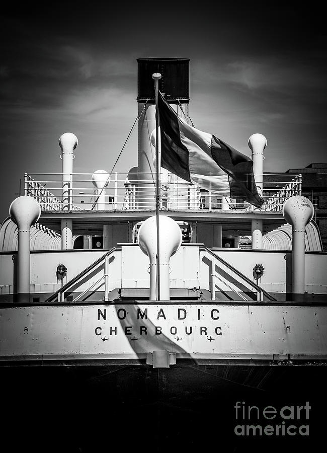 SS Nomadic, Hamilton Dock, Belfast Photograph by Jim Orr