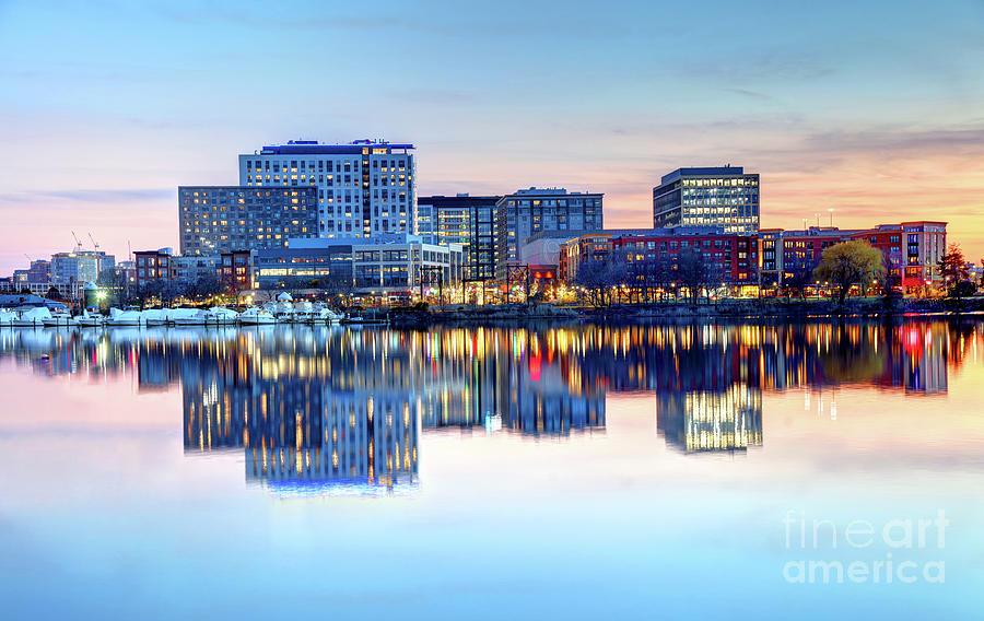 Assembly Square Neighborhood Skyline in Somerville Photograph by Denis ...