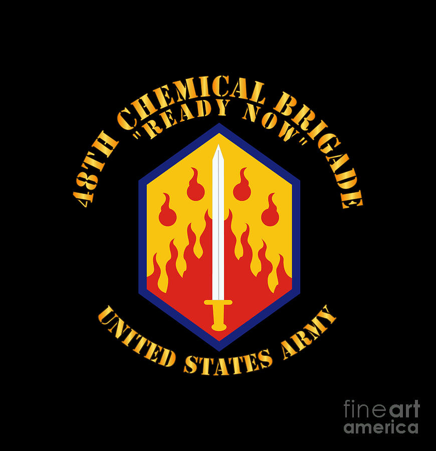 SSI - 48th Chemical Brigade - Ready Now X 300 Digital Art by Tom Adkins ...