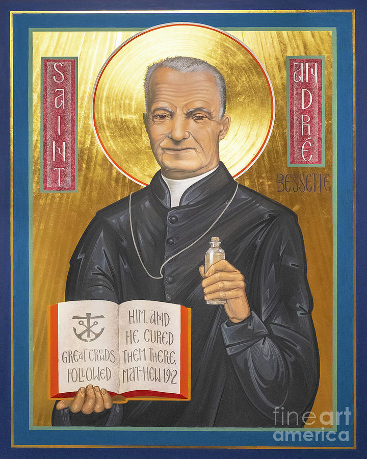St. Andre Bessette - RGESS Painting by Robert Gerwing