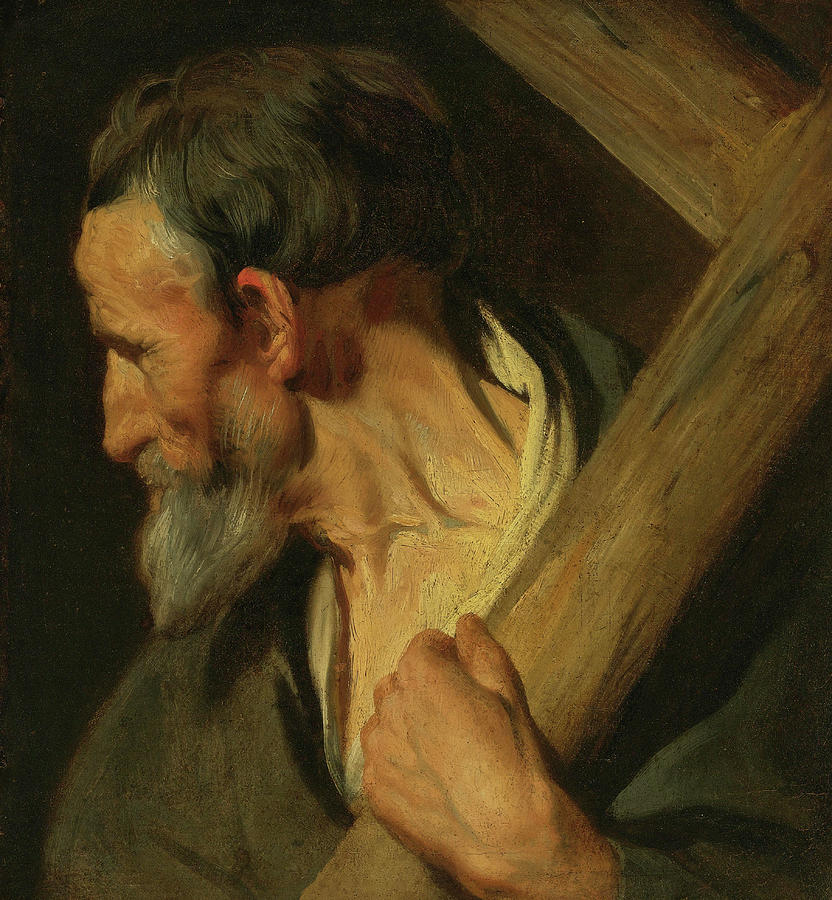 St. Andrew Painting by Jacob Jordaens