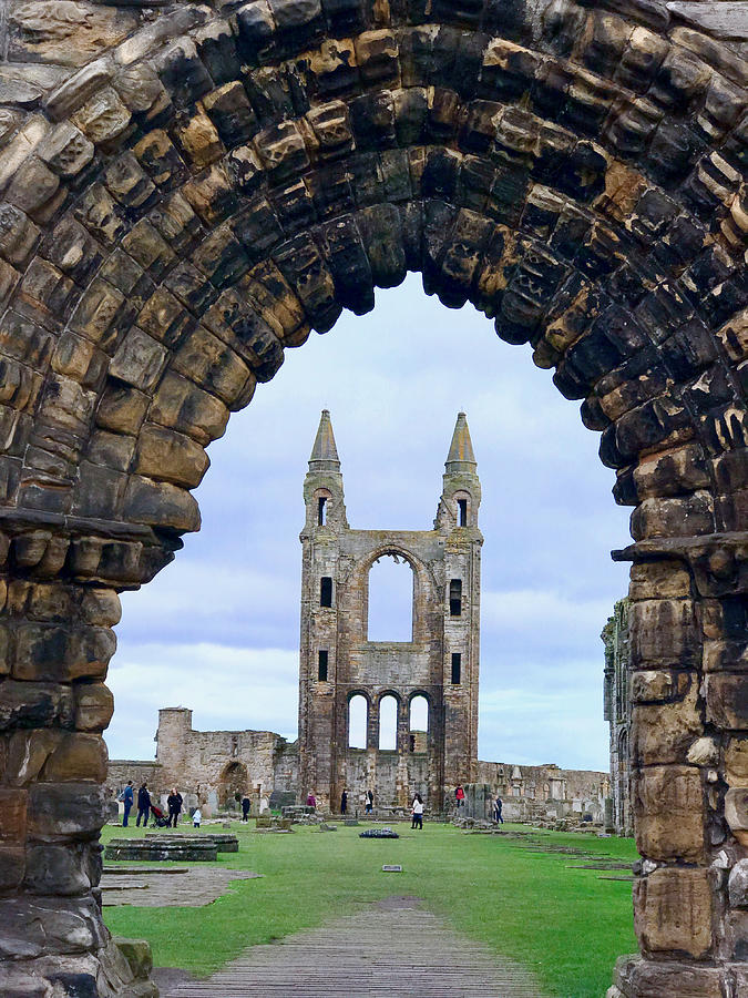 St. Andrews Cathedral, St. Andrews Scotland Photograph by Shunrei