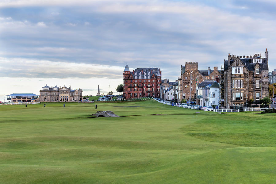 St Andrews Old Golf Course Photograph by Mike Centioli