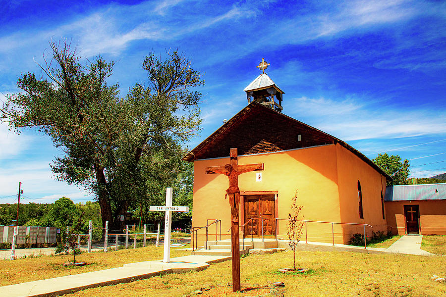 St. Antonio Church Valdez,NM Photograph by Elijah Rael - Fine Art America