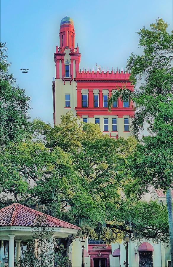 Downtown Saint Augustine Florida Photograph by John Anderson