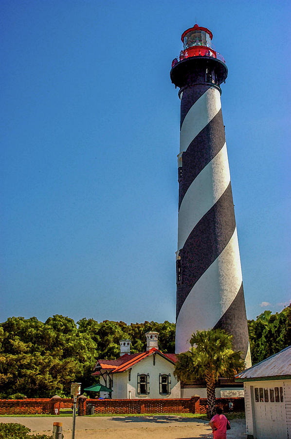 St Augustine Lighthouse _003 Photograph by James C Richardson