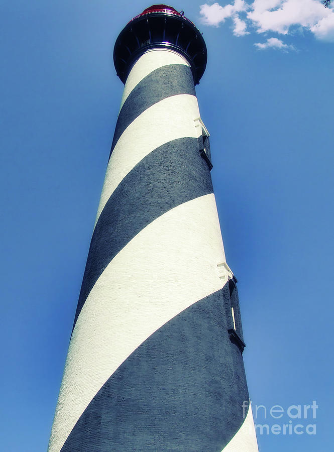 St Augustine Lighthouse Photograph by Andrea Anderegg
