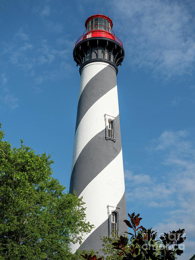 St. Augustine Lighthouse Photograph by Scott and Dixie Wiley