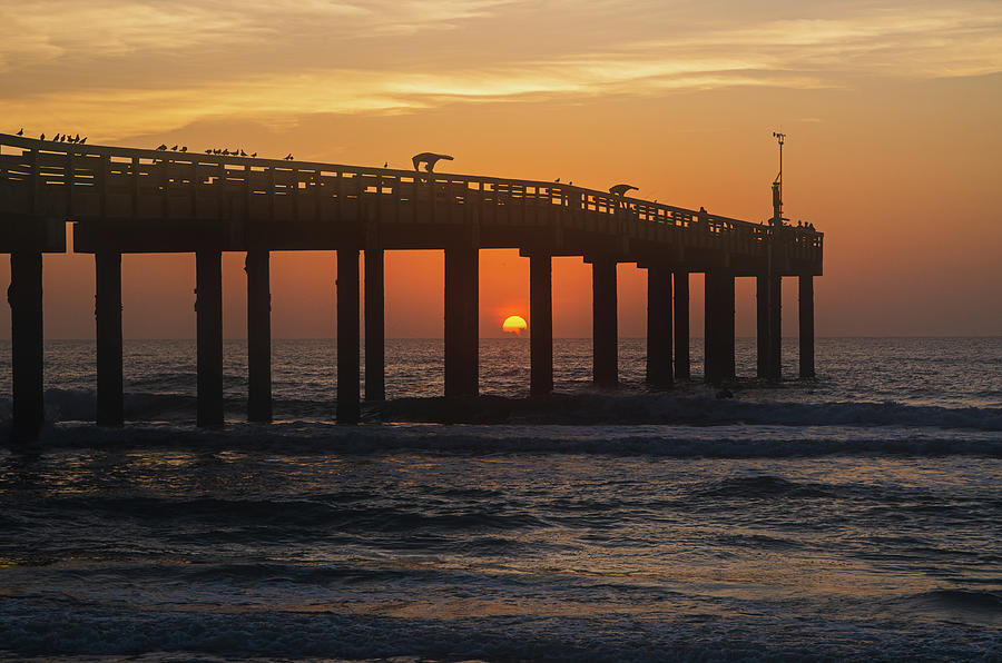 St. Augustine Pier Photograph by George Strohl