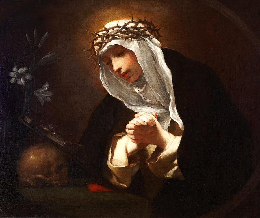 St Catherine of Siena Photograph by Paul Fearn