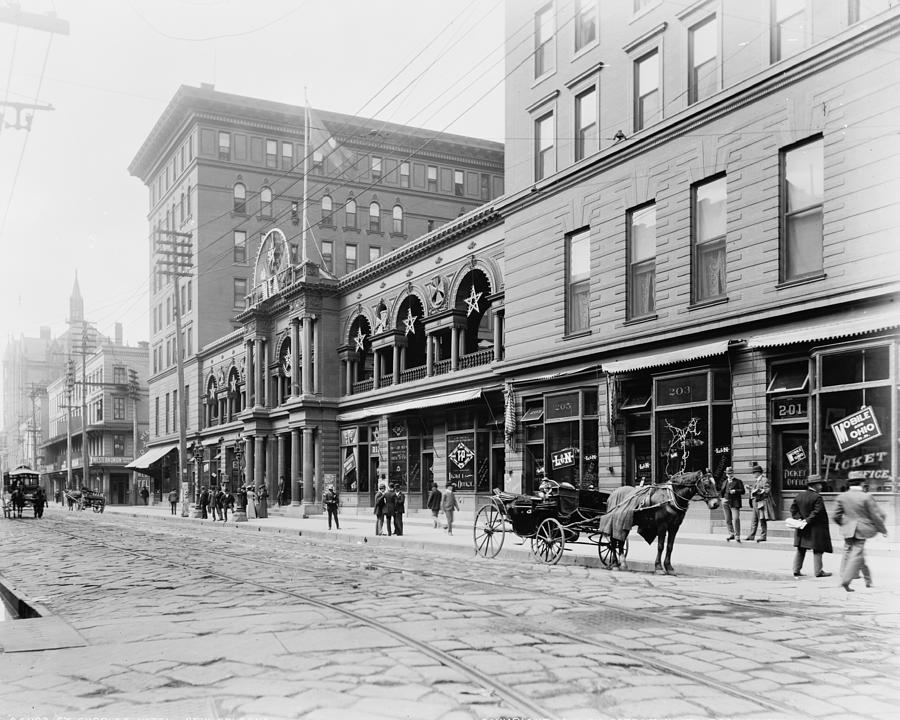 St. Charles Ave, New Orleans, Louisiana, Early 1900s Photograph by ...