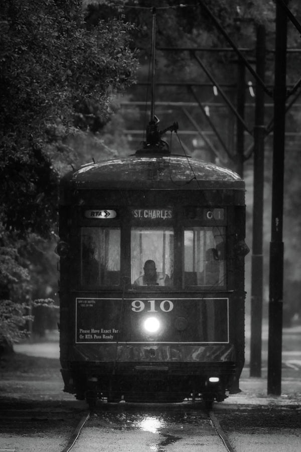 St. Charles Streetcar #910 Photograph