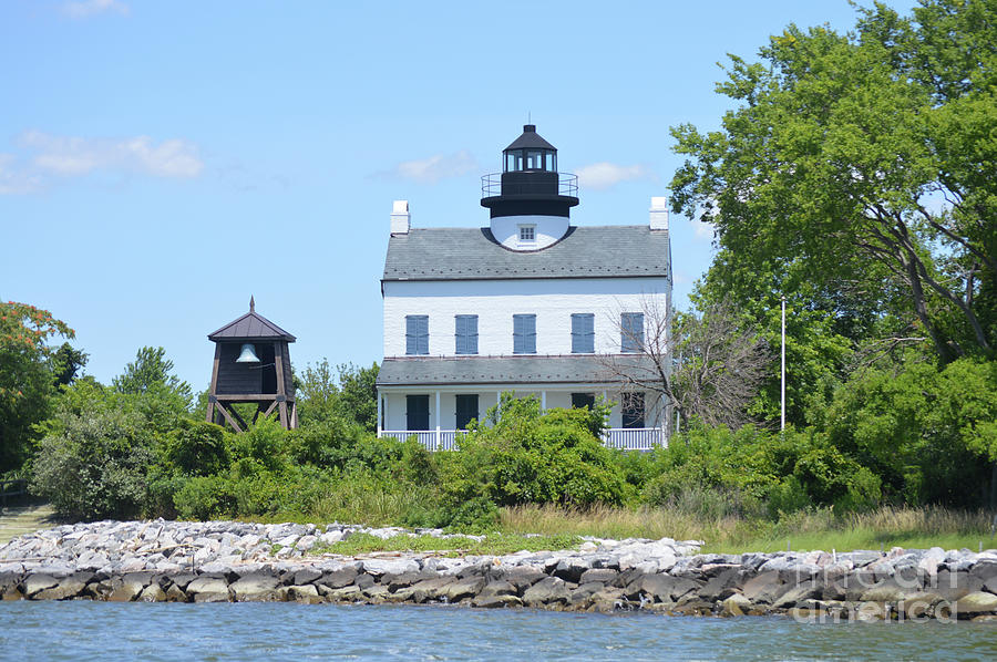 St Clements Island Lighthouse Photograph by Aicy Karbstein