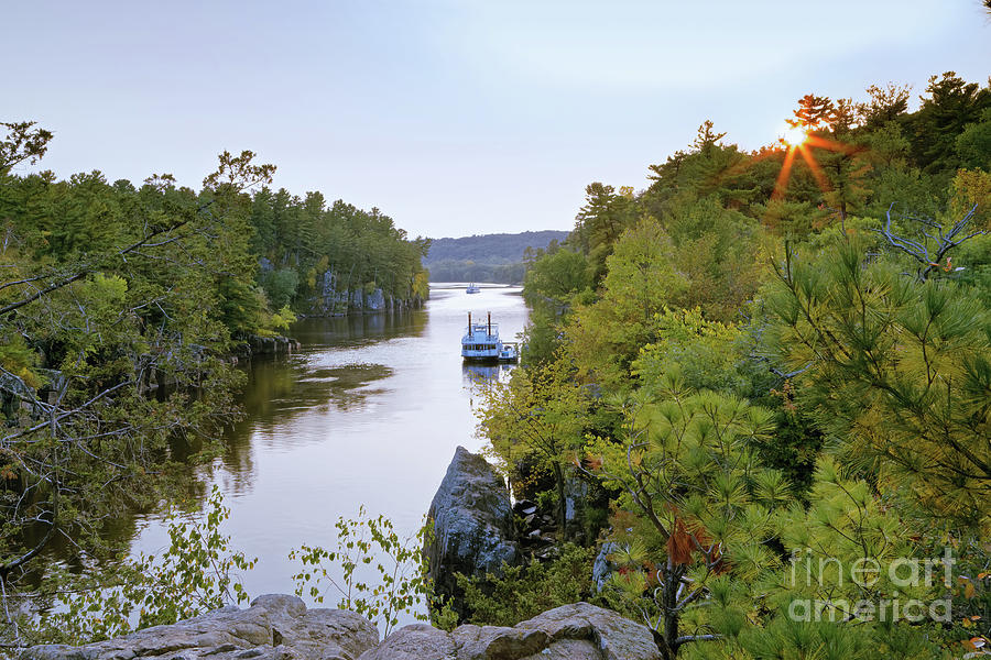 St. Croix River at Dusk Photograph by Natural Focal Point Photography