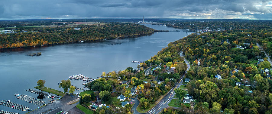 St Croix River valley fall colors near stillwater browns cr image