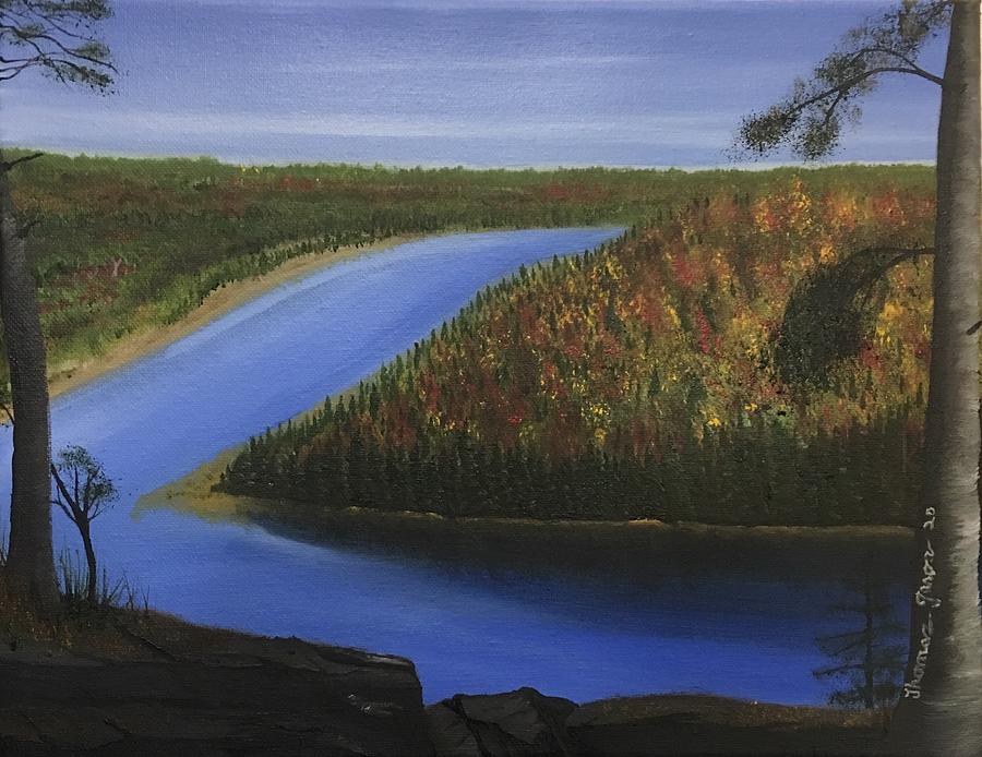 St Croix River Valley Painting by Thomas Janos