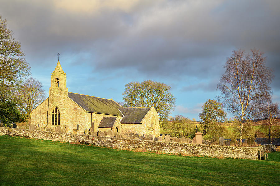 St Cuthbert Church In Elsdon Village Photograph By David Head 0076