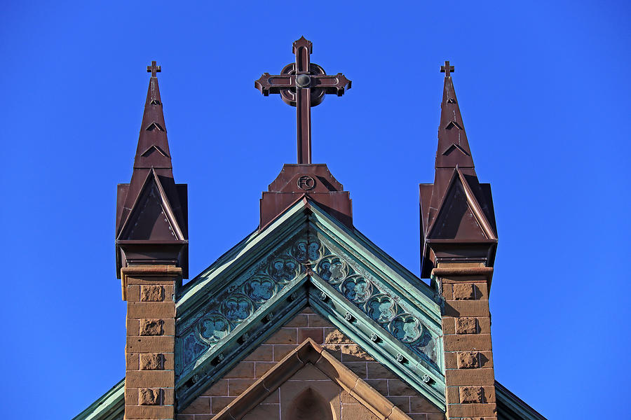 St. Dunstans Basilica in Charlottetown, Prince Edward Island Photograph by Zen Rial