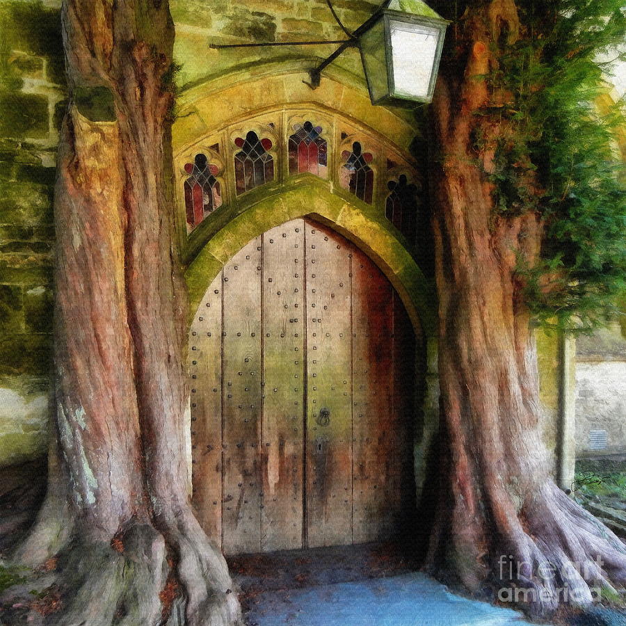St Edward s Church - Gloucestershire Digital Art by Jerzy Czyz