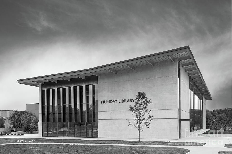 St. Edwards University Munday Library Photograph by University Icons