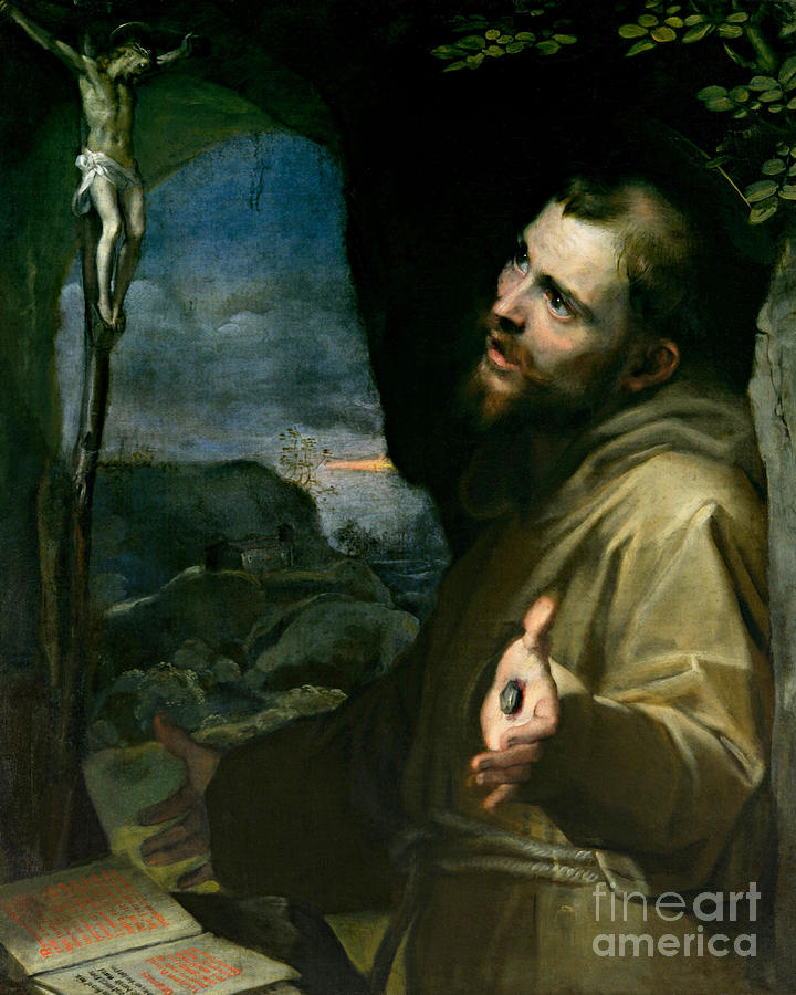 St. Francis of Assisi - CZSFR                                                   Painting by Federico Barocci