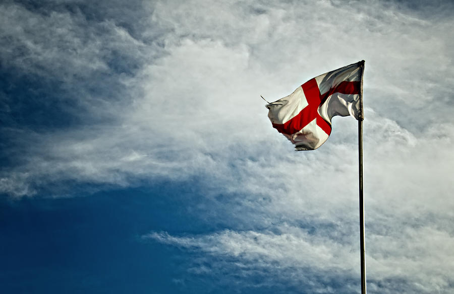 St George Flag Photograph by Michelle McMahon