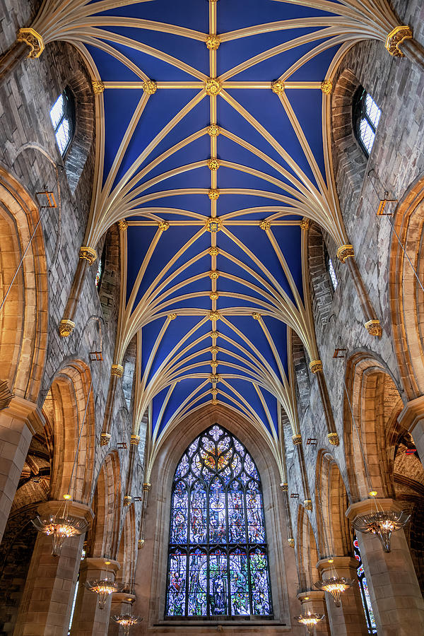 St. Giles Cathedral Vault In Edinburgh Photograph by Artur Bogacki