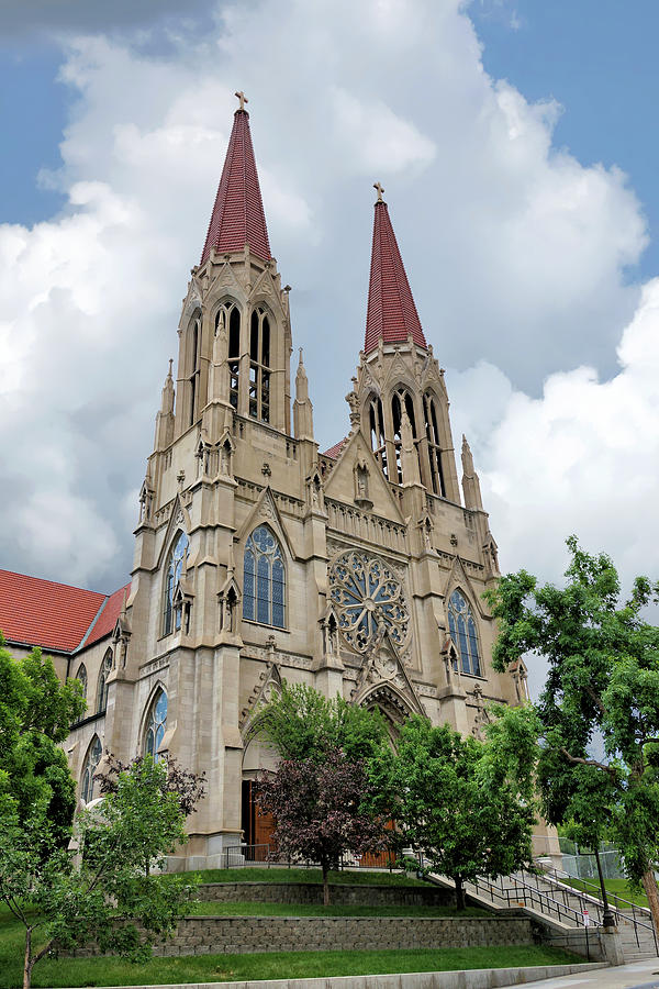 St Helena Cathedral 3 - Helena Montana Photograph By John Trommer 