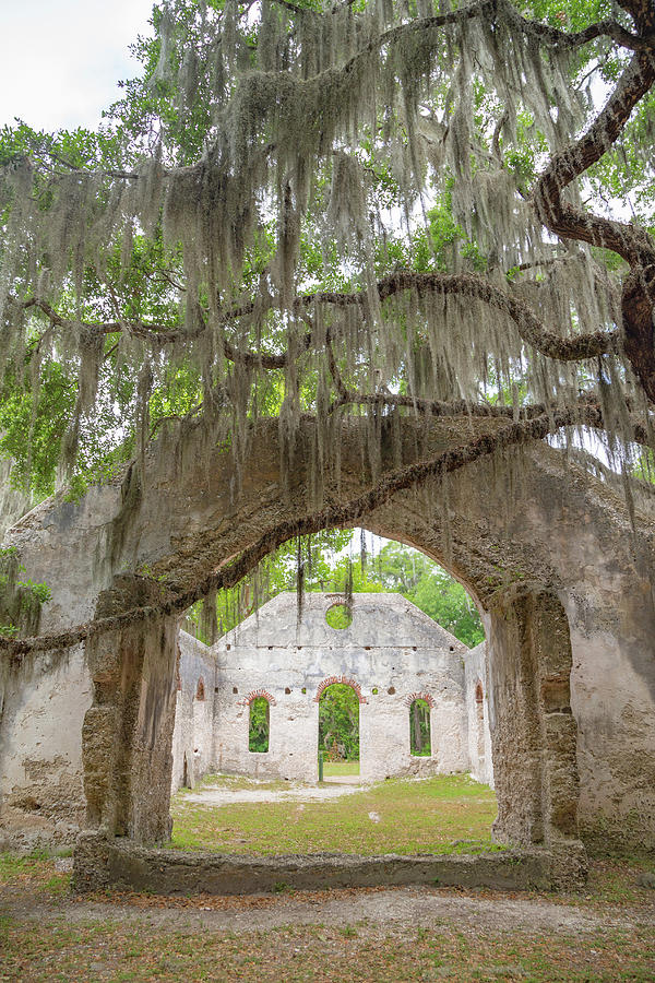 St. Helena Island Chapel of Ease 2 Photograph by Cindy Robinson