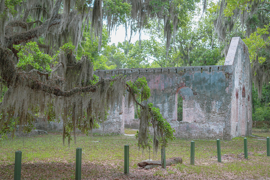 St. Helena Island Chapel of Ease 7 Photograph by Cindy Robinson