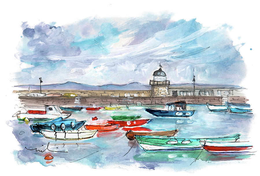 St Ives 01 Painting by Miki De Goodaboom