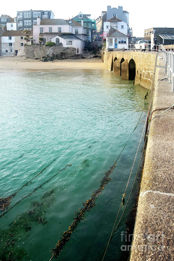 St Ives from the Pier Photograph by Terri Waters