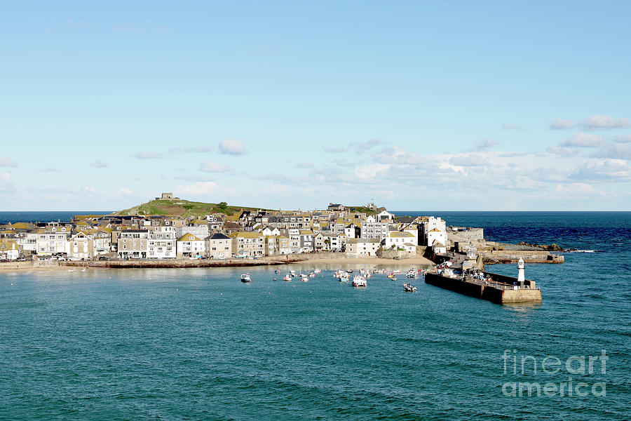Boat Photograph - St Ives in January by Terri Waters