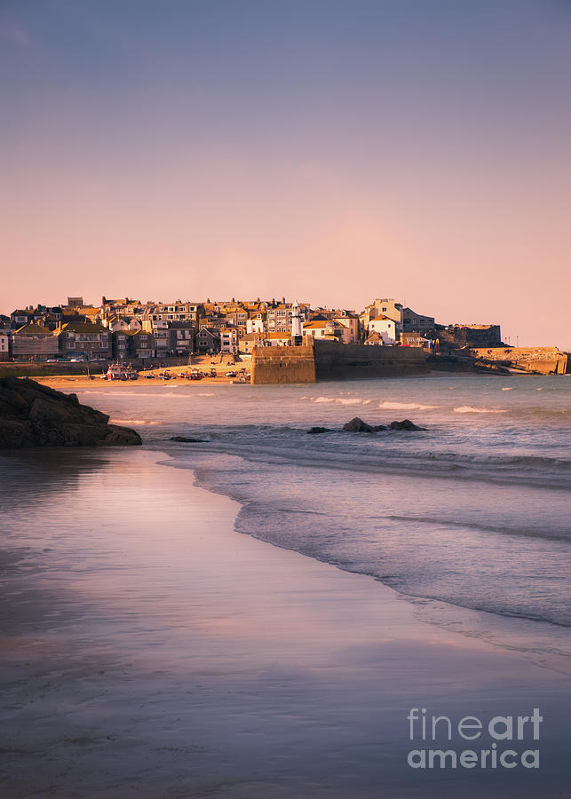 St Ives Seascape, Cornwall, UK Photograph by Philip Preston