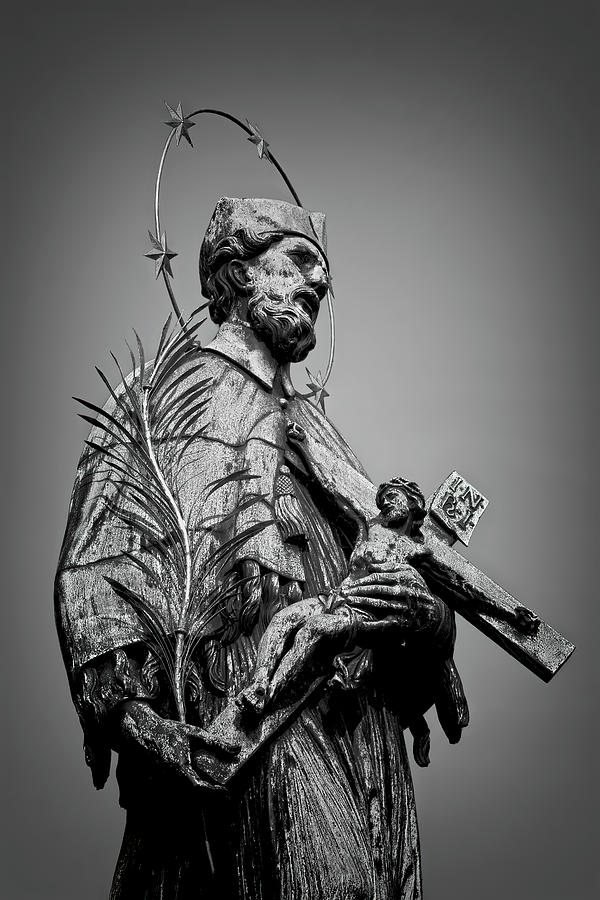 St John Of Nepomuk Statue In Prague Photograph by Artur Bogacki