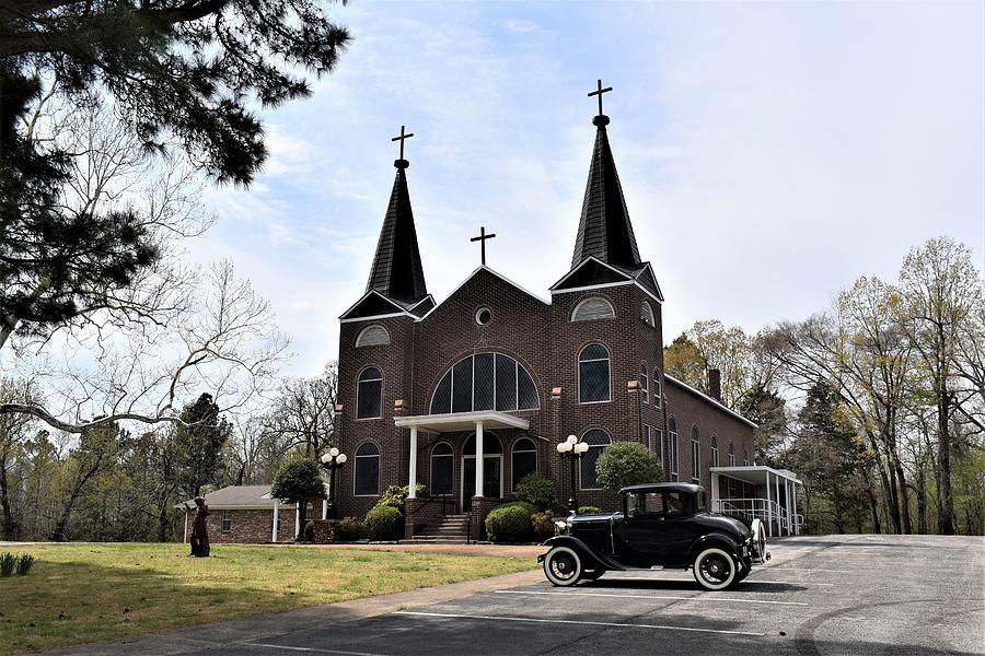 St John The Baptist Catholic Church Photograph by Rob Samons | Fine Art ...