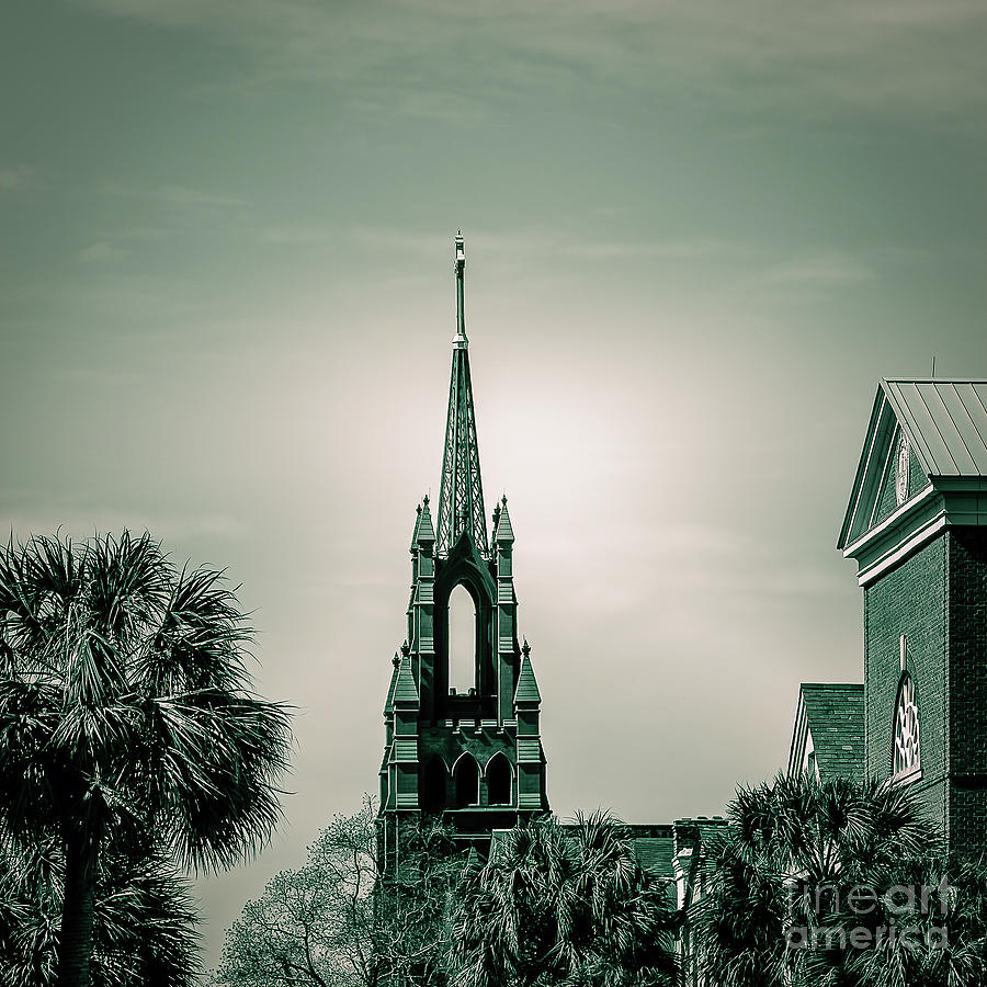 St. John the Baptist-spire Photograph by Charles Hite