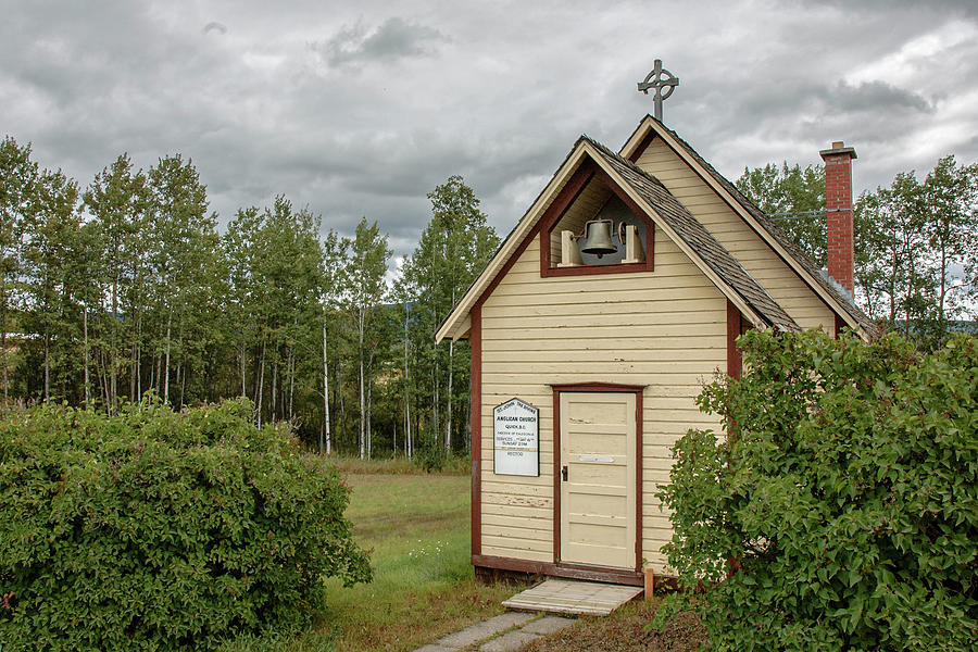 St. John the Divine Anglican Church in Quick British Columbia Photograph by Mary Lee Dereske