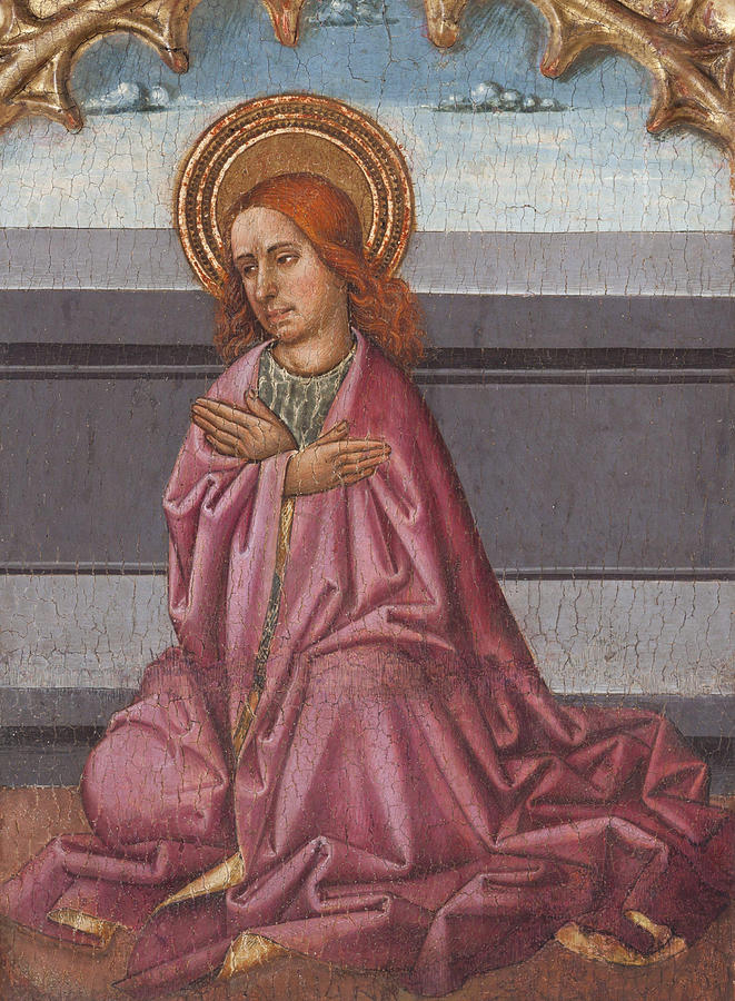 St John the Evangelist Painting by Juan de la Abad a | Pixels