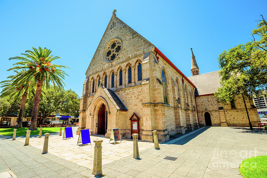 St Johns Church Fremantle Photograph by Benny Marty