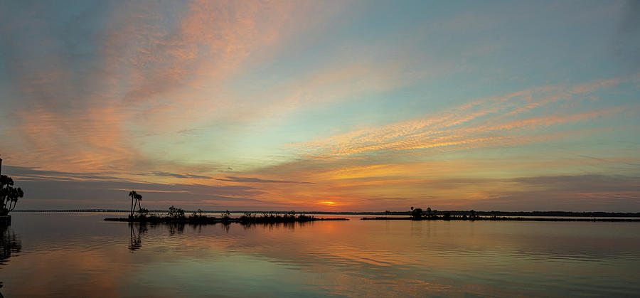 St. Johns Orange Park - Sunrise Photograph by Randall Allen